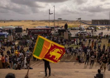 ‘He’s not our president’: Protesters reject new Sri Lankan leader