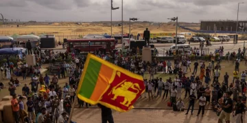 ‘He’s not our president’: Protesters reject new Sri Lankan leader