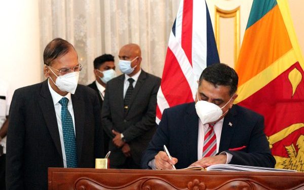 Lord (Tariq) Ahmad of Wimblendon call President to vent his concerns over the Galle face attack