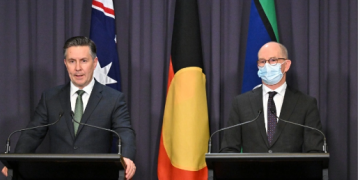 Australians are warned to work from home and stay indoors while using masks.