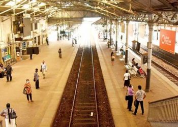 Railway unions go on strike.