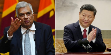 Chinese President writes to Sri Lankan new president Ranil Wickremesinghe