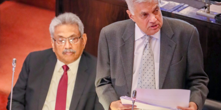Ranil presents update on current economic situation