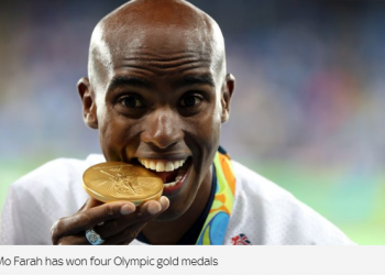 Sir Mo Farah reveals he was trafficked to the UK aged nine under name of another child