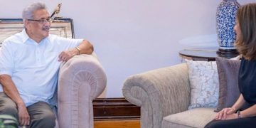 The US Ambassador meets with President