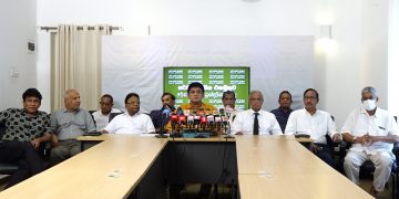 A huge opposition coalition is formed due to the Galle face attack! Everyone sits together with Sajith! (VIDEO & PHOTOS)