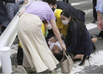 Former Japanese Prime Minister shot while giving a speech at a campaign event