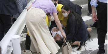 Former Japanese Prime Minister shot while giving a speech at a campaign event