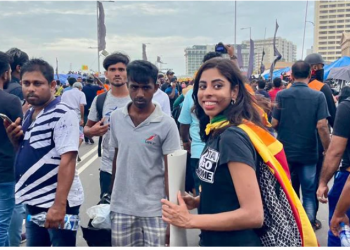 As Sri Lankans in Australia fill trolleys with goods to send home, some doubt the country’s new president will end crisis
