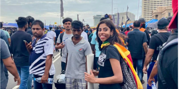 As Sri Lankans in Australia fill trolleys with goods to send home, some doubt the country’s new president will end crisis