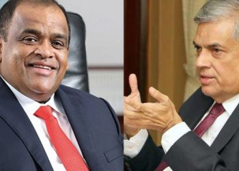 Political unrest starts, according to our early morning prediction! assuming a minister in only a few days! businessman member of the cabinet Dhammika Perera calls for the resignation of Ranil as finance minister! Ranil’s incompetence is shown to the nation!
