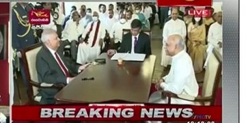 Cabinet ready to swear in, Dinesh the Prime Minister (VIDEO)