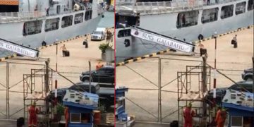 BBC confirms! President Gotabaya is in a ship anchored in sea of Sri Lanaka!
