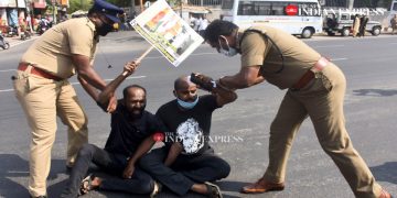 # GoBackModi protests take root in India.