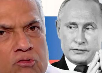 Putin, who is at war with Ukraine, sends a letter to congratulate Ranil!