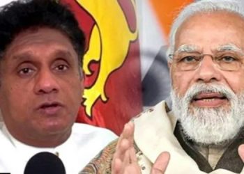 Few hours before presidential election Sajith messages to India