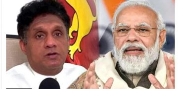 Few hours before presidential election Sajith messages to India