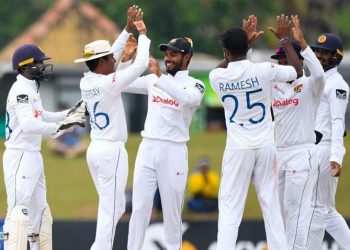Sri Lanka beat Pakistan by 246 runs.