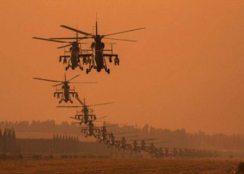 Sudden war exercise by people’s liberation army china