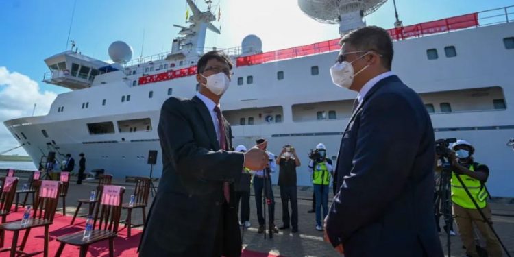 China, India Spar Over Controversial Ship’s Call in Sri Lanka