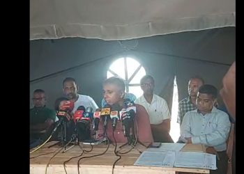 University professors come to Gotagogama! Despite it was asked to vacate today at 5 pm! A press conference was held ! (VIDEO)