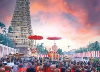 Chariots-God’s Wives-Valli Amma -A Silver Peacock-A Silver Cobra-A Kailasa Vehicle! The great festival of Jaffna begins…!
