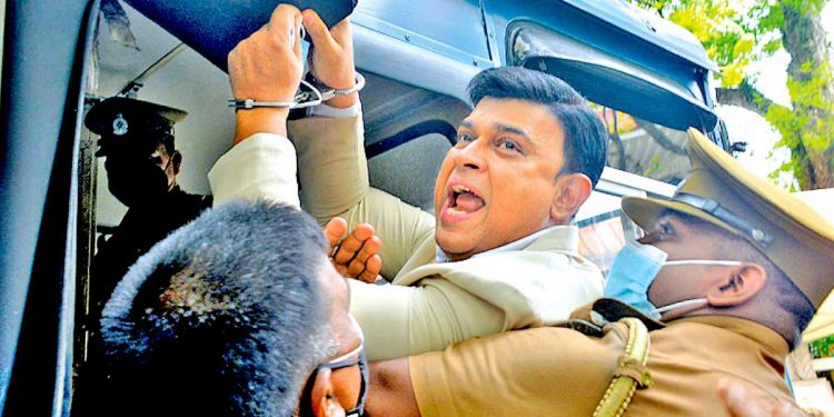 The opposition leader asks why two different laws! one to Ranjan and one to Govt. MPs?(VIDEO)