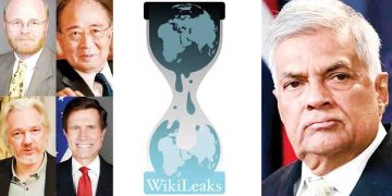 With Ranil’s arrival Wikileaks exposes a international secret !