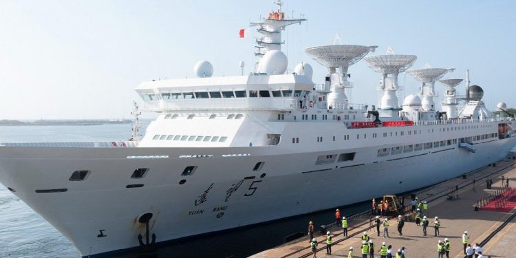 The Yuan Wang 5 to depart Sri Lanka on Monday (22)