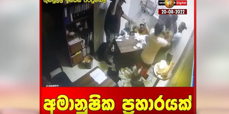 Petrol station manager assaulted (VIDEO)