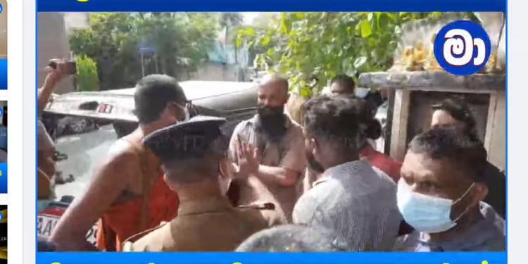 Senadhi Guruge, arrested! CIB denies opposition leader Sajith to see him! (VIDEO)