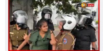 Police arrested two hapless persons : a girl and a both legs amputated soldier!