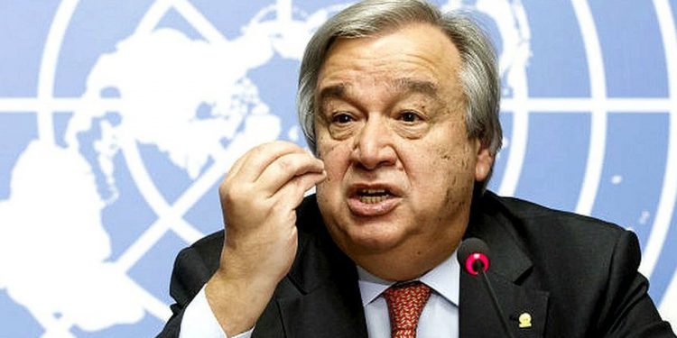 The Secretary General sends a message of congratulations to Ranil!