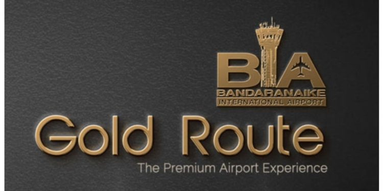 New “Gold Route” opens at Katunayake airport