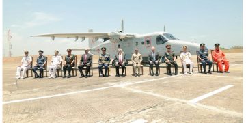 Indian gift, maritime patrol aircraft handed over  to Sri Lanka