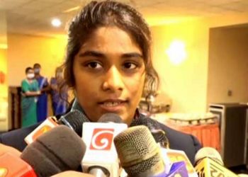 No matter how hard it was my parents provided all my needs!  Help me to bring a Olympic medal ! Nethmi, bronze medal winner CWG
