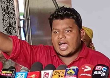 ‘Anthare’ protest in Colombo