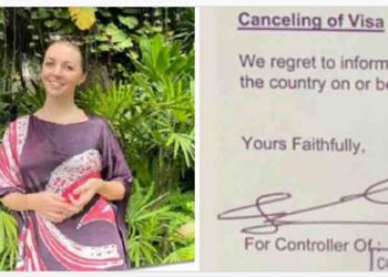 Visa of British tourist involved in Aragalaya cancelled