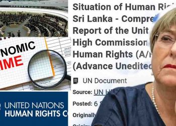 How can international law punish those who committed economic crimes in Sri Lanka?