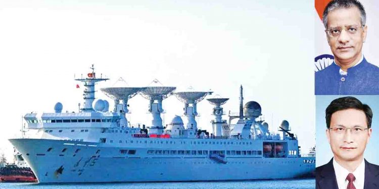 Who will win the Twitter war between India and China battled inside Sri Lanka?