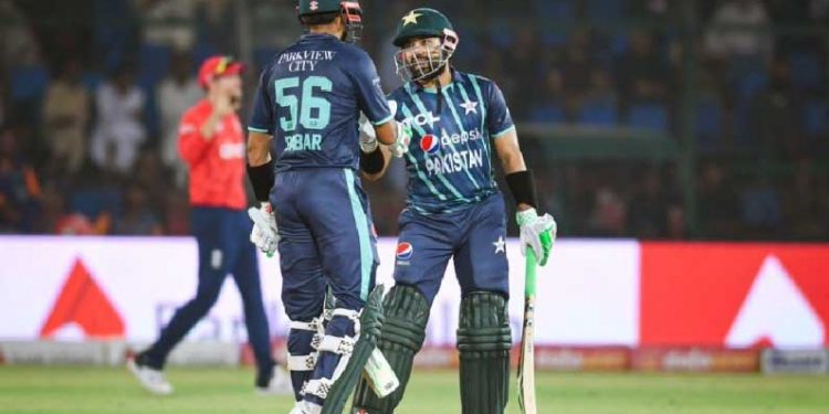World record T20 chase from Babar & Rizwan for Pakistan