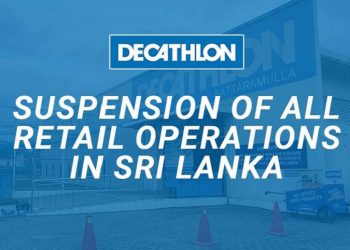 DECATHLON to suspend retail operations in Sri Lanka