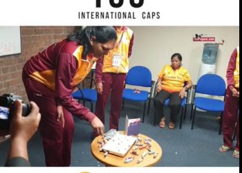 Tharjini Sivalingam most caped Sri Lankan player
