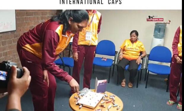 Tharjini Sivalingam most caped Sri Lankan player