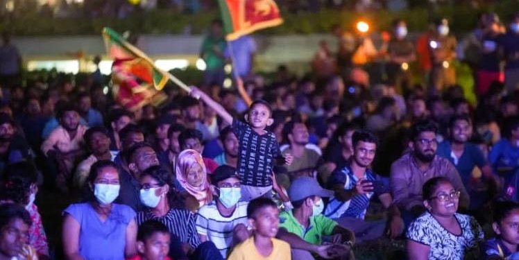 Cricket cup lifts spirits of battered Sri Lanka