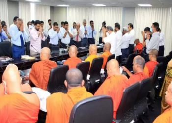 Sri Lanka power tariff hike: ministry offers olive branch to protesting monks