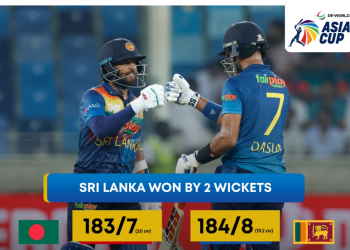 Sri Lanka beat Bangladesh to qualify for Asia cup Super 4