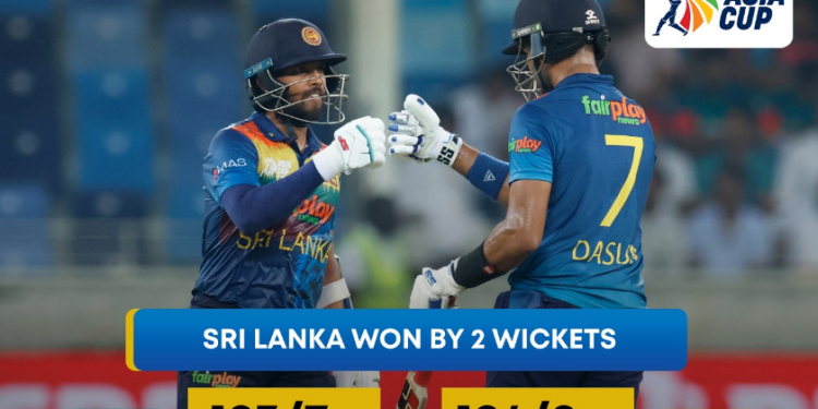 Sri Lanka beat Bangladesh to qualify for Asia cup Super 4
