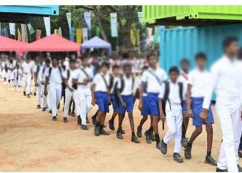 Following reports of increased malnutrition and fainting students, Sri Lanka implements anti-hunger efforts.