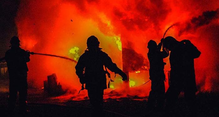 Major fire reported in Thotalanga